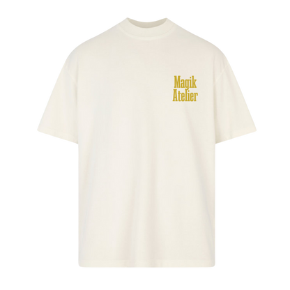 WINNERS PENDANT TEE - IVORY/MULTI