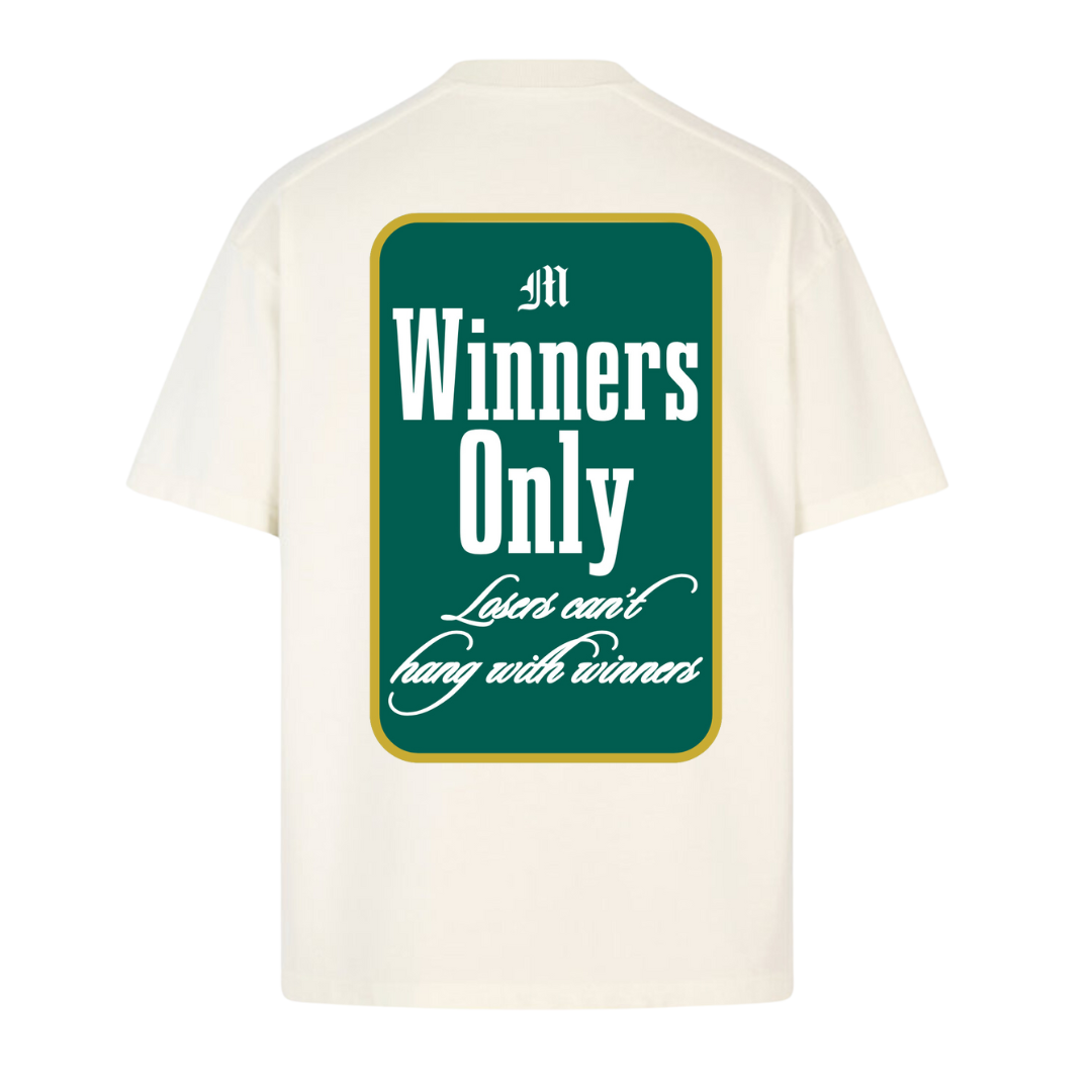 WINNERS PENDANT TEE - IVORY/MULTI