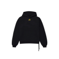 THE CLASSIC HOODIE - PURE BLACK/GOLD