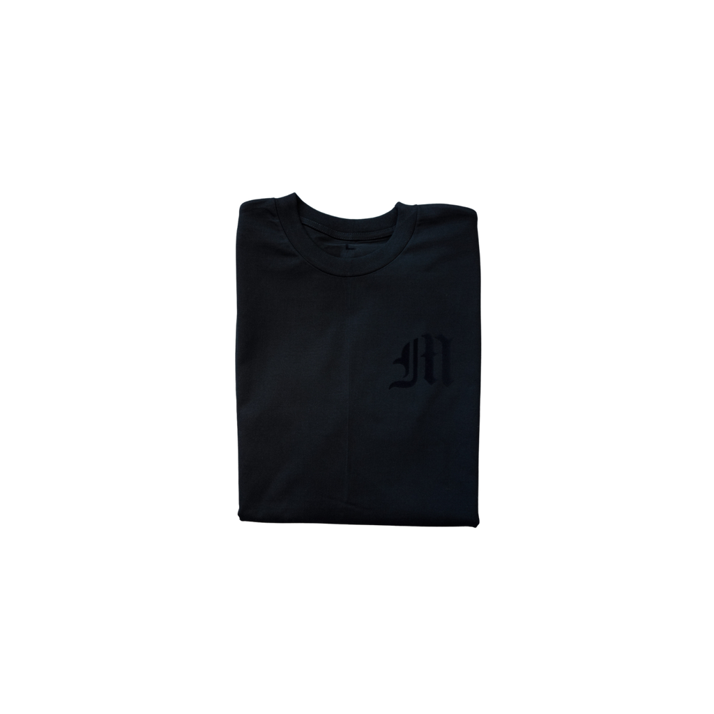 EMBLEM STANDARD TEE - ONYX BLACK