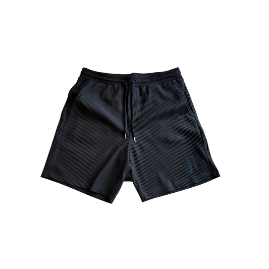 Atelier Ribbed Shorts - Blk/Blk
