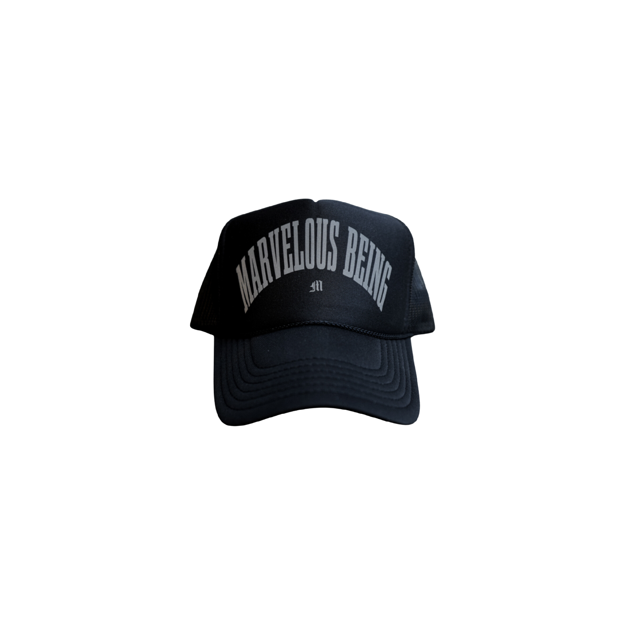 MARVELOUS BEING TRUCKER - BLK/CHROME 3M