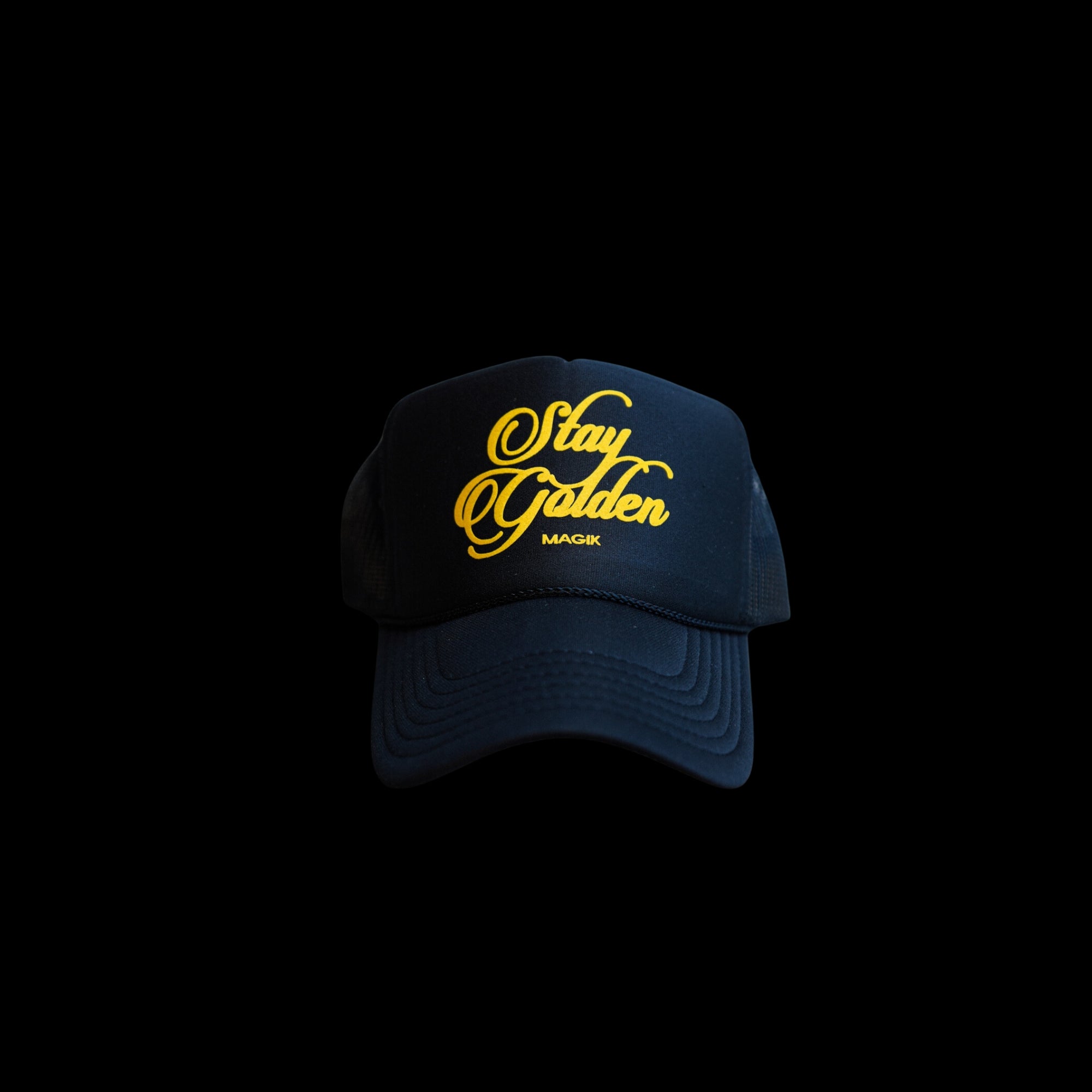 STAY GOLDEN TRUCKER - BLK/GLDN
