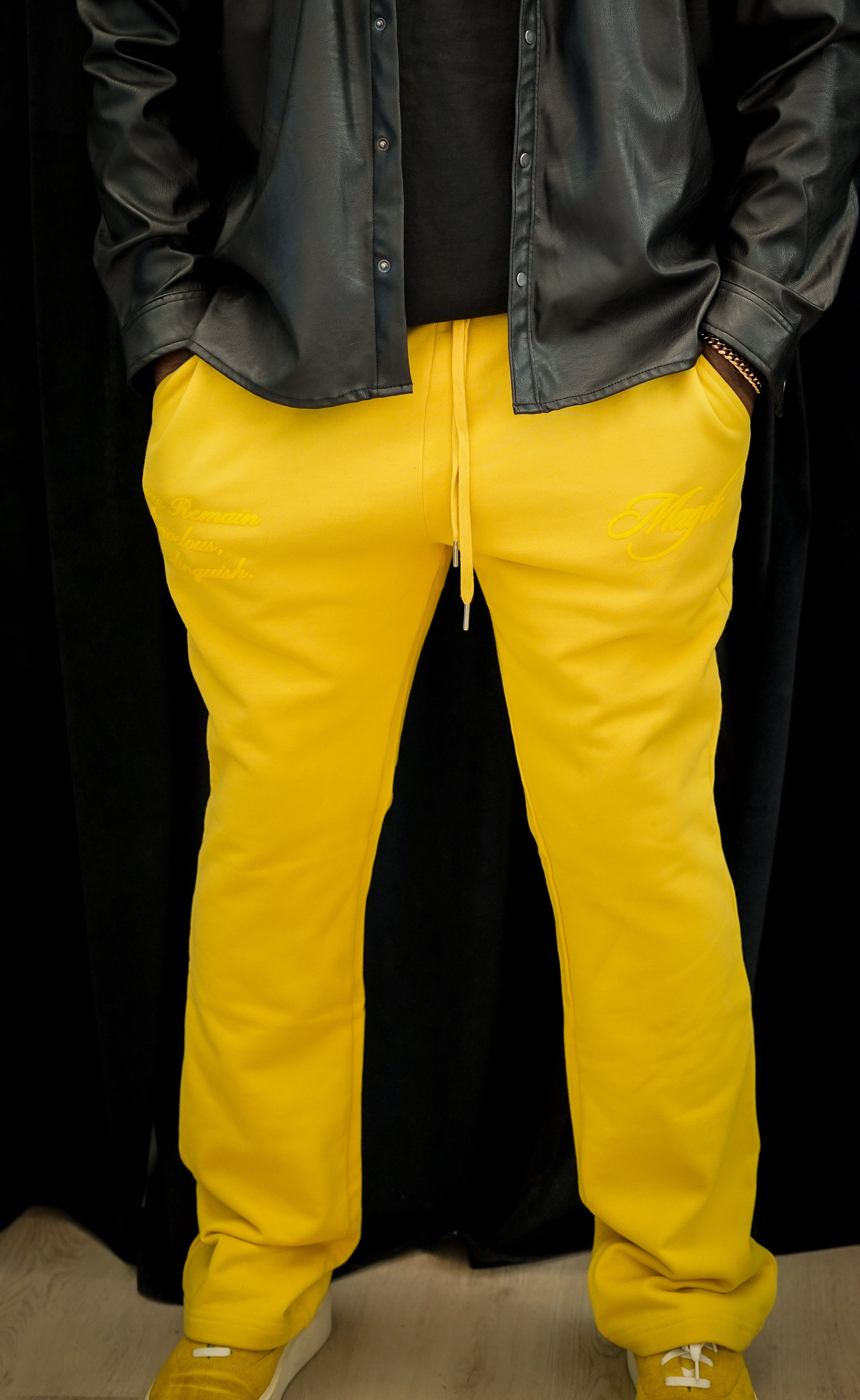 ARMOR FLARE PANT - GOLDEN YELLOW