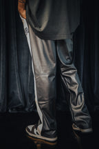 HALO PANT - LEATHER BLACK/IVORY