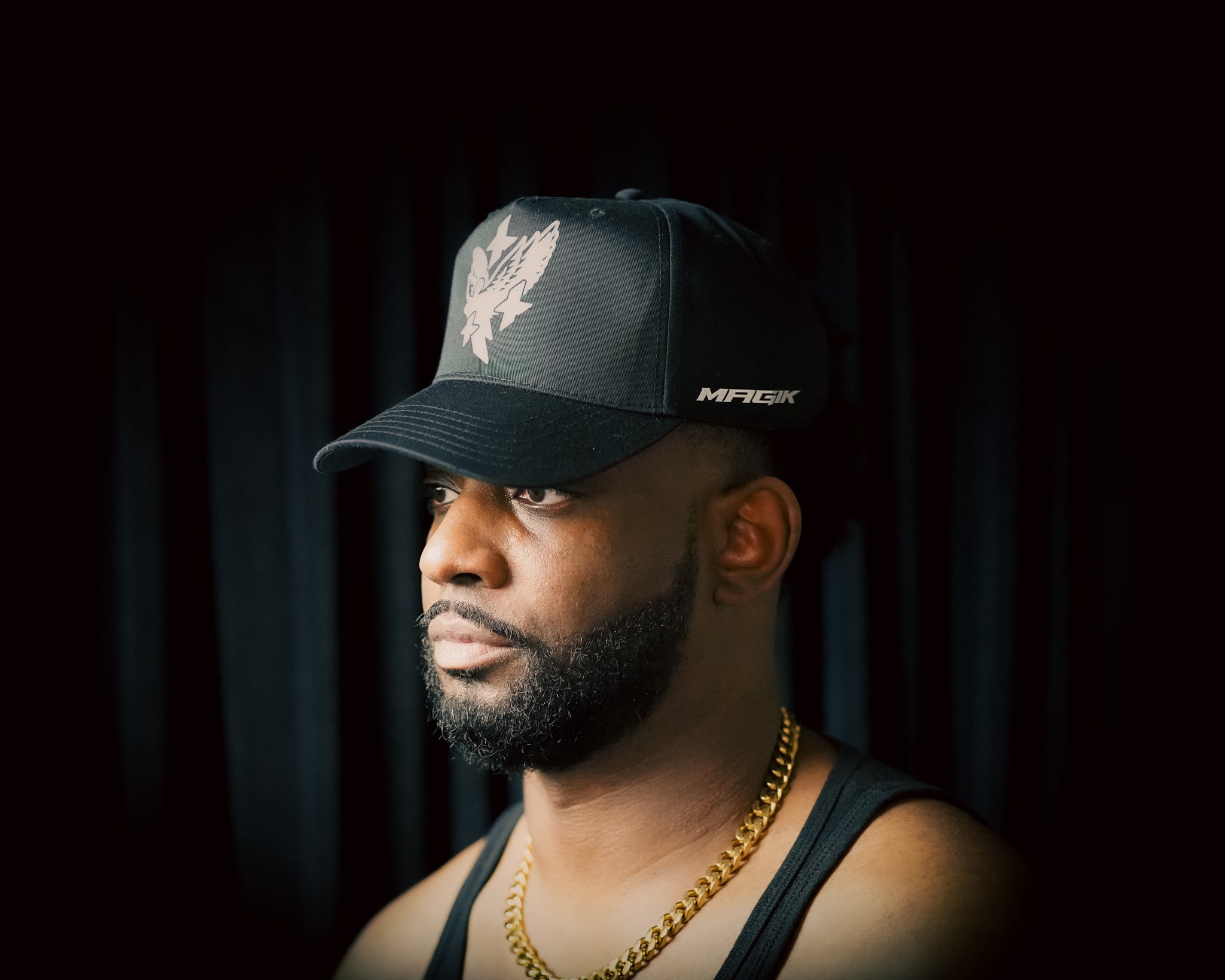 VICTORY ANGEL CORE SNAPBACK - BLACK/3M CHROME