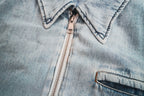 THE CARGO DENIM JACKET - LIGHT WASH