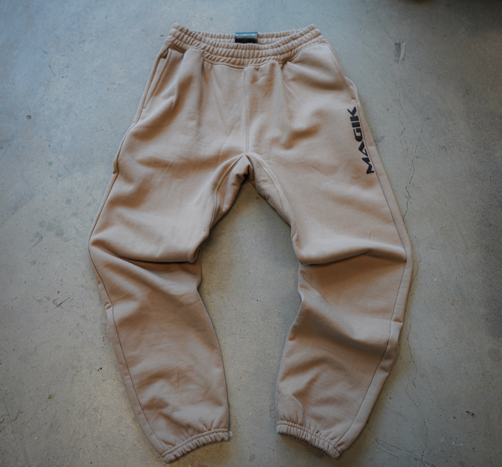 ATELIER SUPERTERRY SWEATPANT - MOCHA/BLK