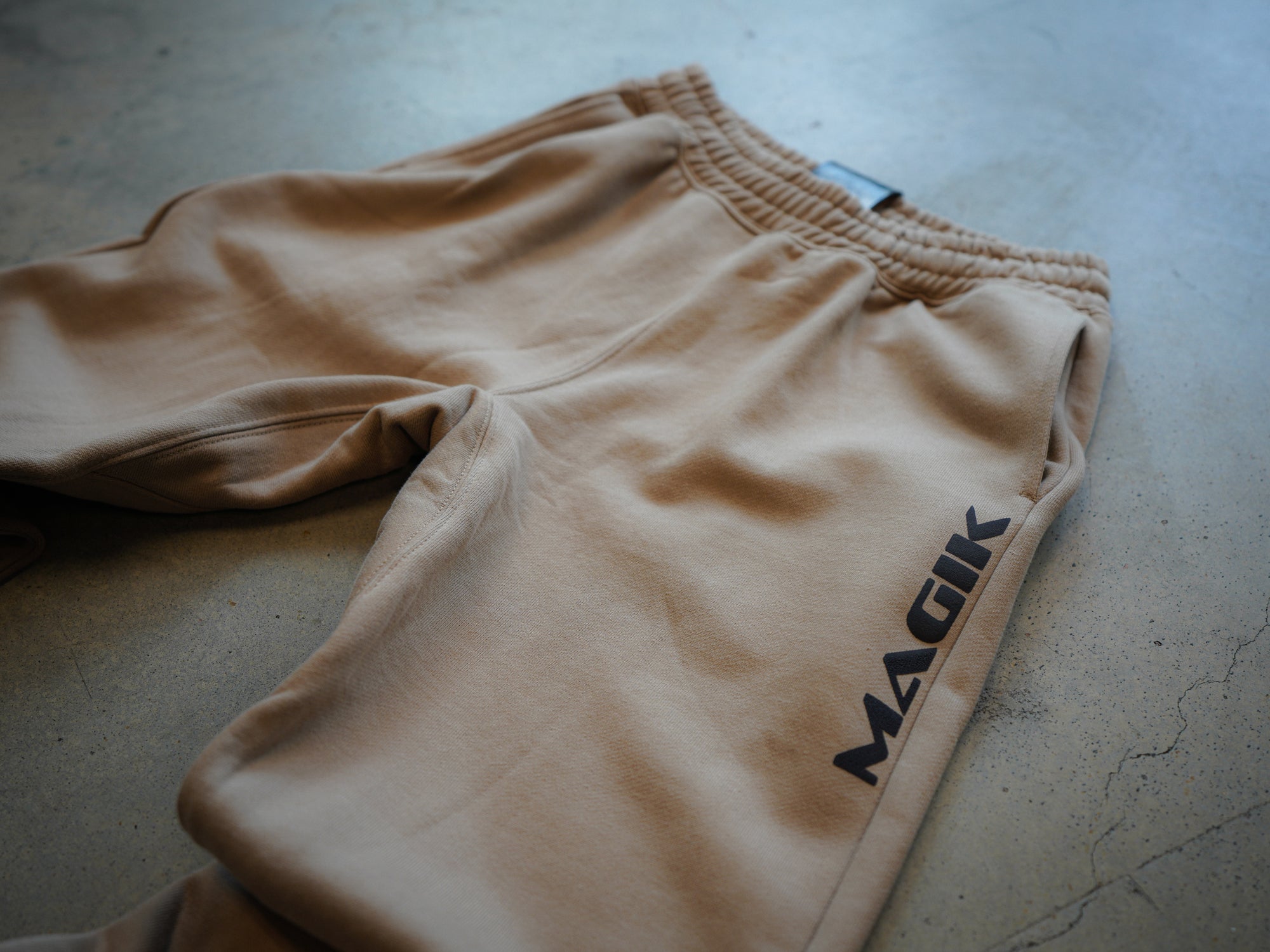 ATELIER SUPERTERRY SWEATPANT - MOCHA/BLK