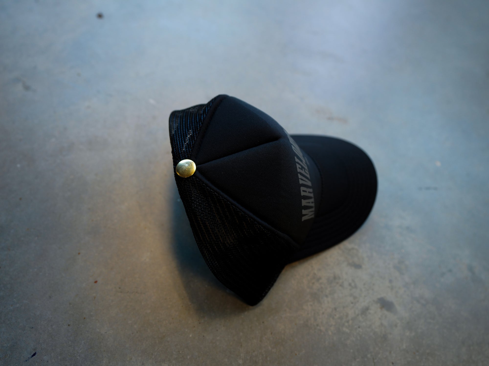 MARVELOUS BEING TRUCKER - BLK/CHROME 3M