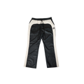 HALO PANT - LEATHER BLACK/IVORY
