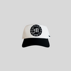 LUXURY SPORTS CREST HAT - IVORY/ONYX BLACK