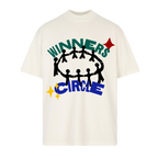 WINNERS CIRCLE TEE - IVORY/MULTI