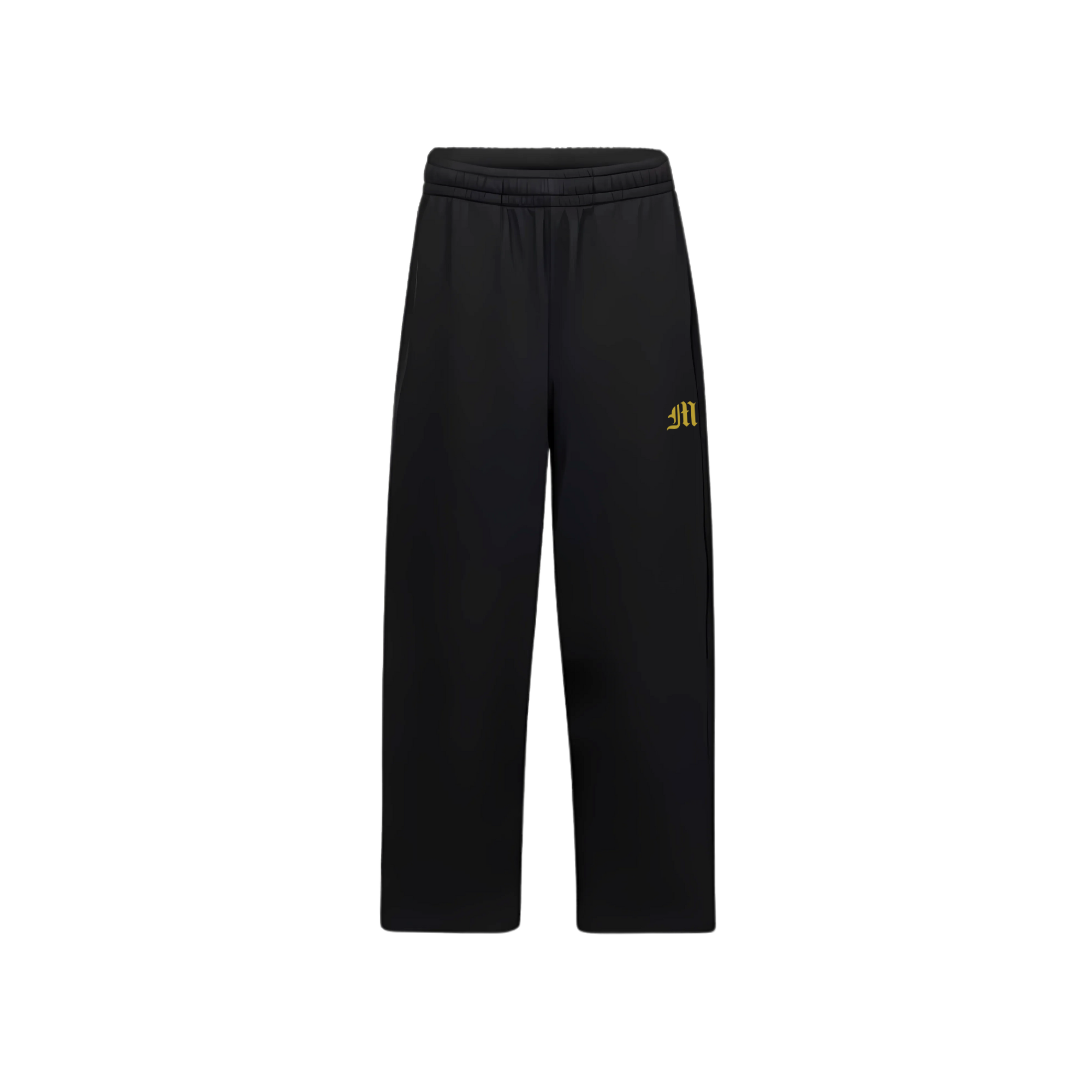 THE CLASSIC SWEATPANT - PURE BLACK/GOLD