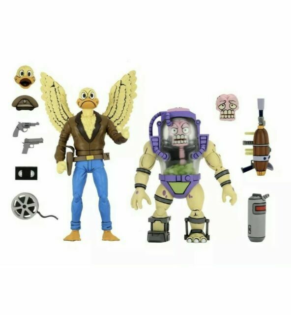NECA Ace Duck & Mutagen Man 7 in Action Figure - 2 Pack
