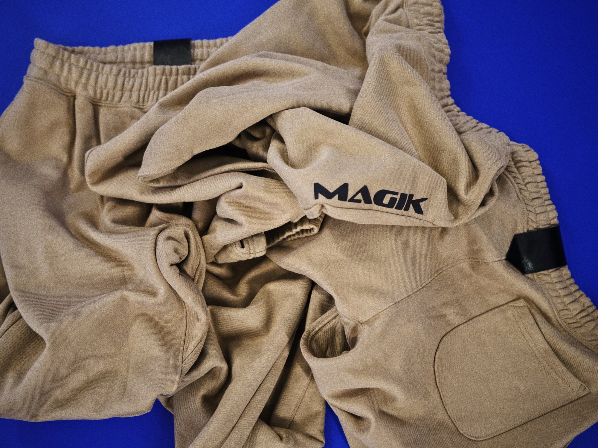 ATELIER SUPERTERRY SWEATPANT - MOCHA/BLK