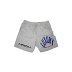 LUXURY SPORTS NYLON SHORT - SILVER/MULTI