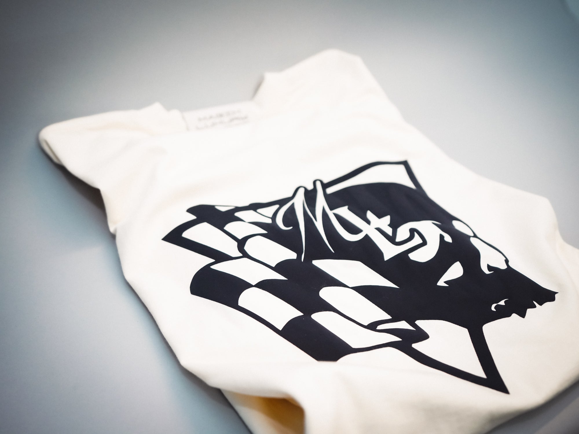 NO MERCY TEE - IVORY/BLACK