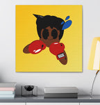 ALI GOLD CANVAS PRINT